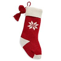 Home For The Holidays 21-Inch Snowflake Stocking