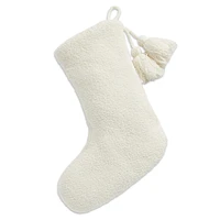 Home For The Holidays 21-Inch Plush Knit Stocking