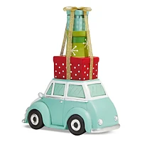 Last Christmas 11-Inch Car With Gifts Décor