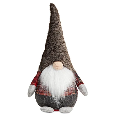 Home For The Holidays 13-Inch Gnome with Grey Hat