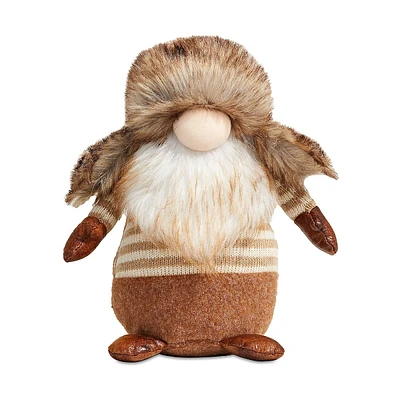 Woodland Sparkle Small Woodsman Gnome with Brown Hat