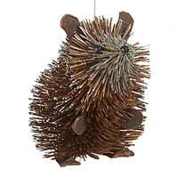 Woodland Sparkle Sisal Hedgehog Ornament