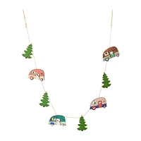 Home For The Holidays 72-Inch Truck & Tree Garland