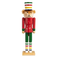 18-Inch Bear Multistripe Nutcracker