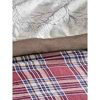 Archer Flannel Duvet Cover Set