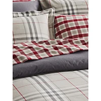 Abbot European Cotton Flannel Duvet Cover Set