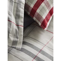 Abbot European Cotton Flannel Duvet Cover Set