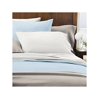 European Cotton Flannel Solid Sheet Set