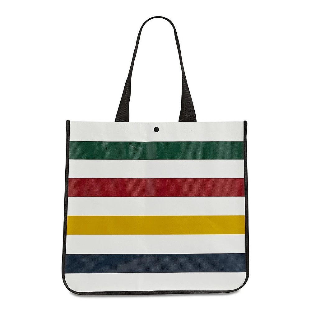 Multistripe Reusable Lunch Bag