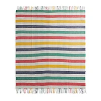 Reversible Cashmere-Touch Throw