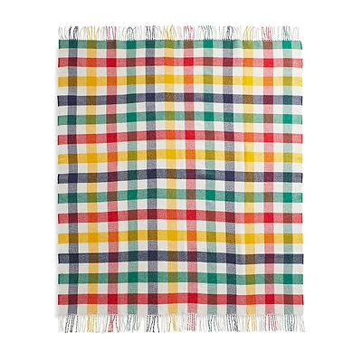 Reversible Cashmere-Touch Throw