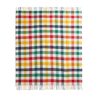 Reversible Cashmere-Touch Throw