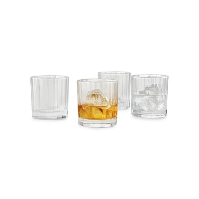 Jacob Set Of 4 Double Old Fashioned Glasses