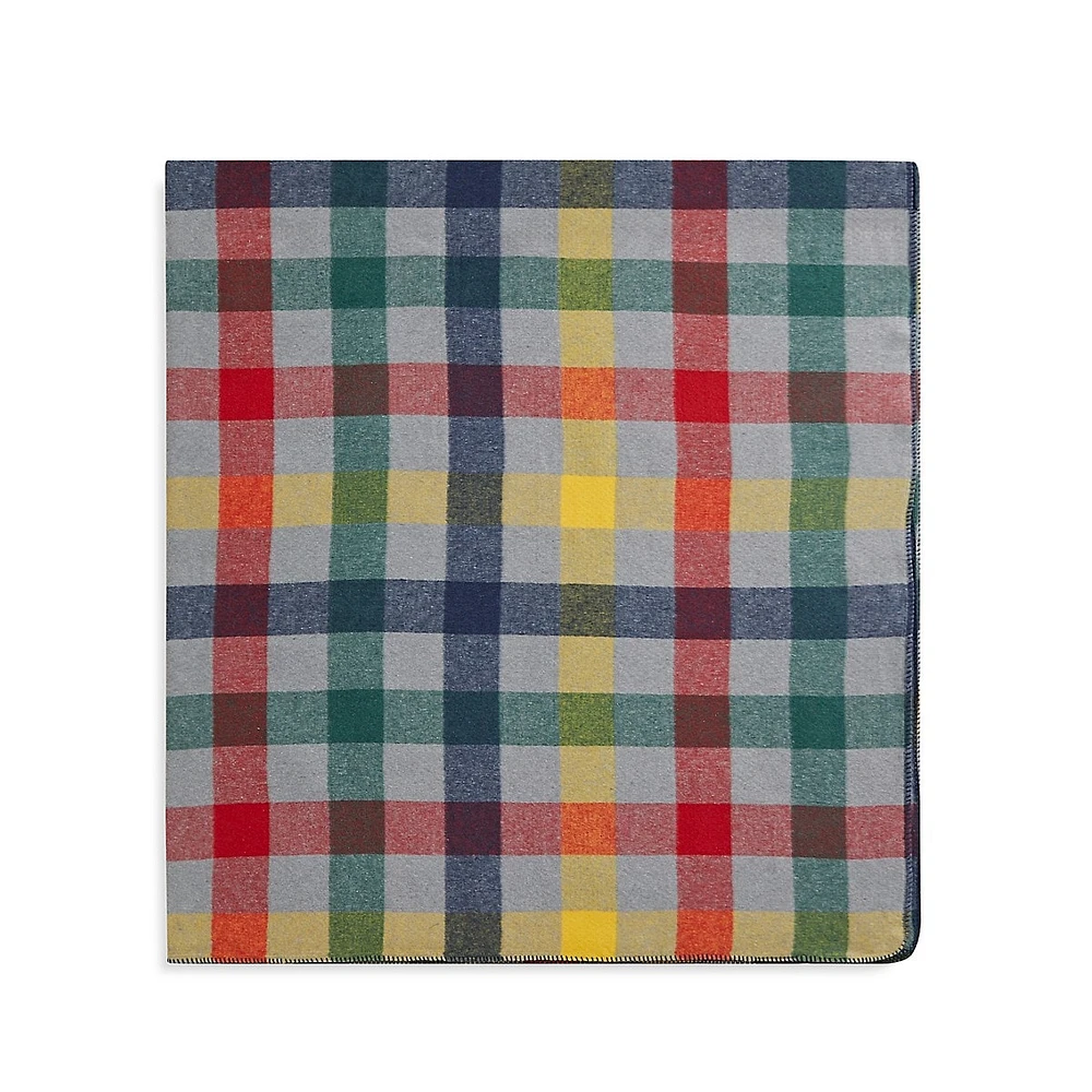 Multi-Check Cotton Rich Blanket