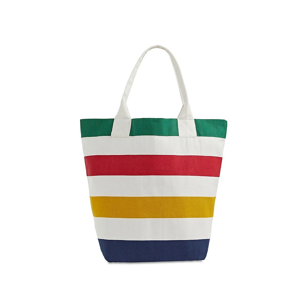 Multistripe Tote