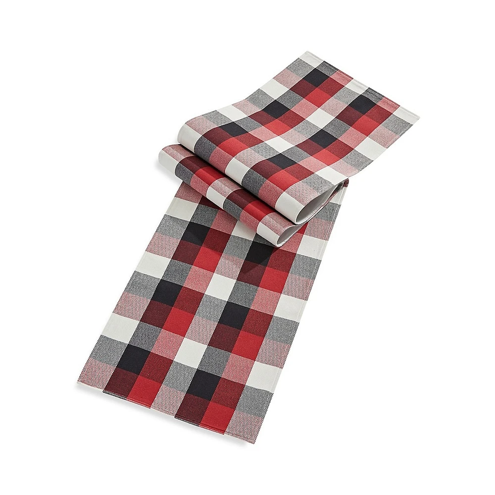 Holiday Buffalo Check Table Runner