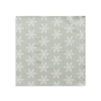 Holiday First Snowflake Set Of 2 Napkins