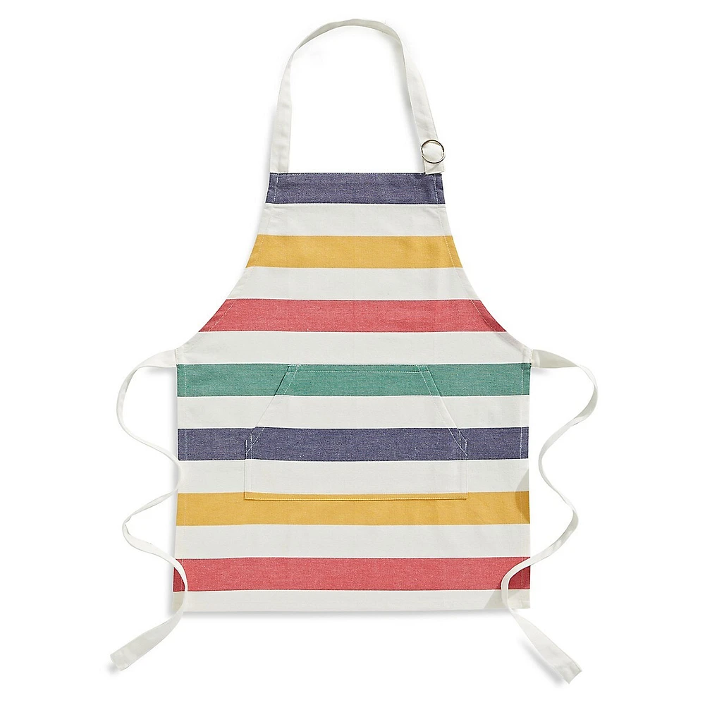 Kid's Multistripe Apron