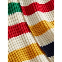 Multistripe Wool-Blend Scarf