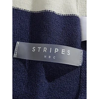 Lightweight Multistripe Merino Wool & Cashmere Scarf