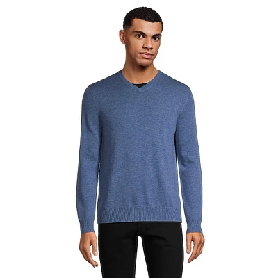 Milo Merino Wool Basic V-Neck Sweater
