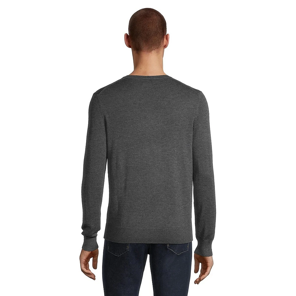 Milo Merino Wool Basic Crewneck Sweater