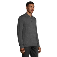 Milo Merino Wool Basic Polo Sweater