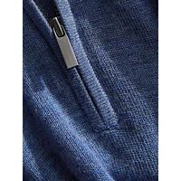 Milo Merino Wool Basic Quarter-Zip Sweater