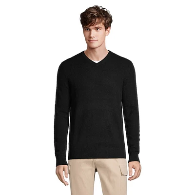 Cruz Cashmere Basic V-Neck Sweater