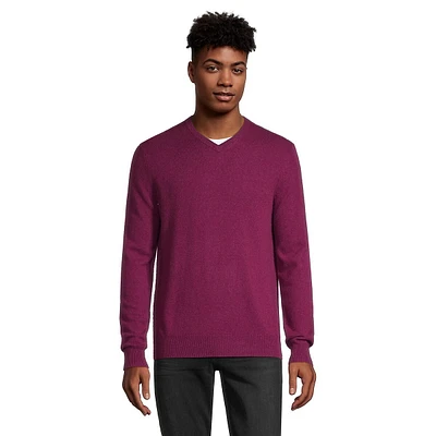 Cruz Cashmere Basic V-Neck Sweater