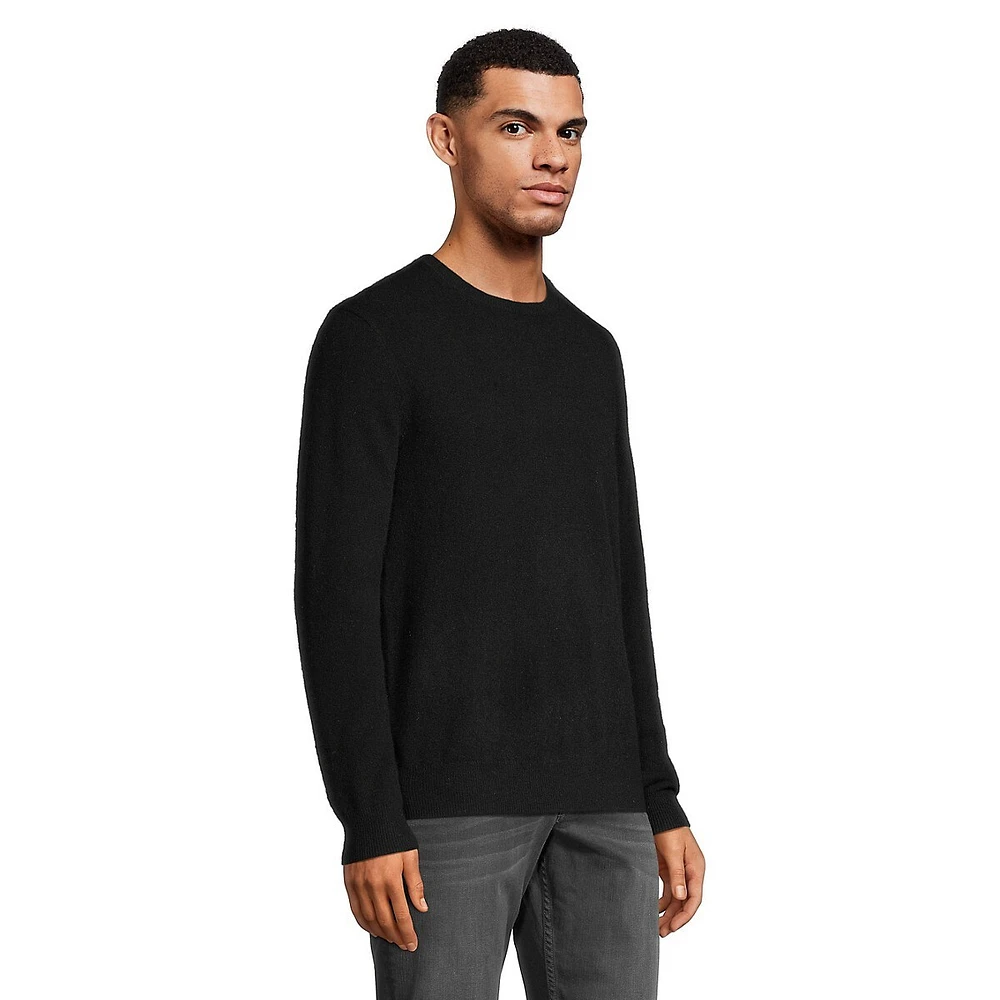 Cruz Cashmere Basic Crewneck Sweater