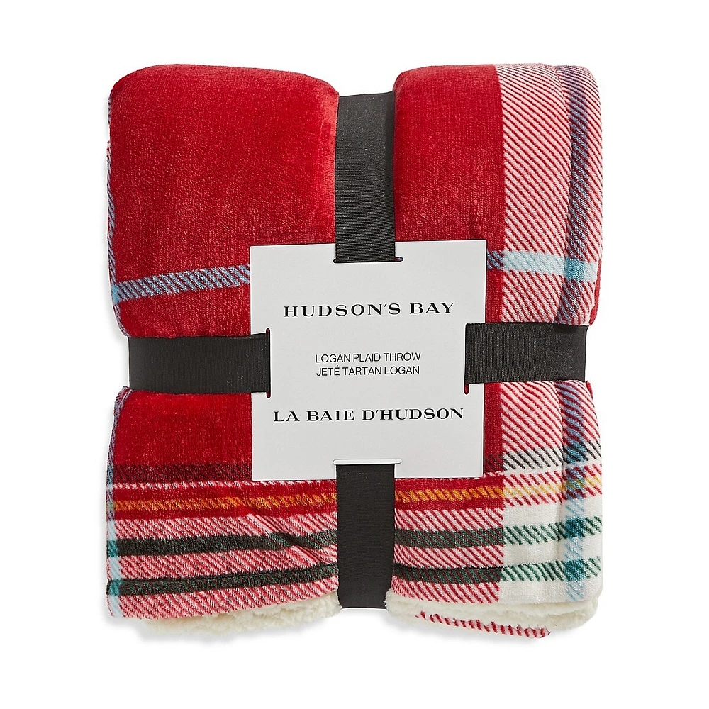 Logan Plaid Throw