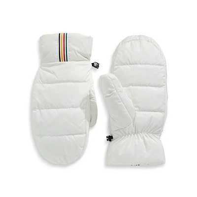 Women's Multistripe Down Puffer Mittens