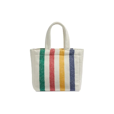 Multistripe Mini Tote