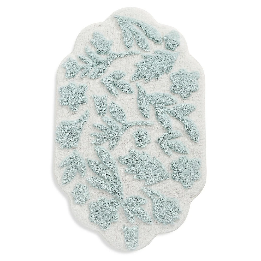 Floral Bath Mat