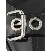 Krushh Point-Toe Grommet Slide Sandals