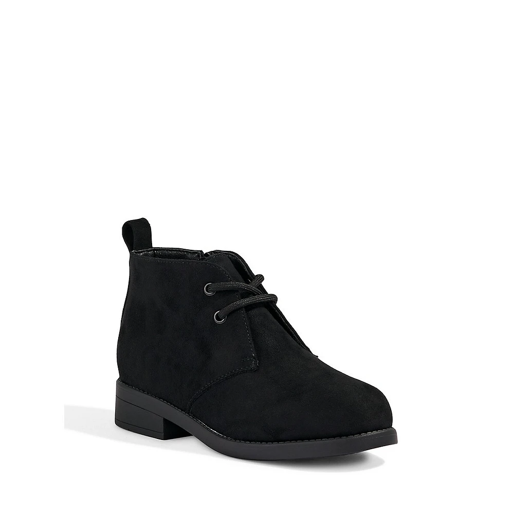 Kid's Flare Suede Ankle Boots