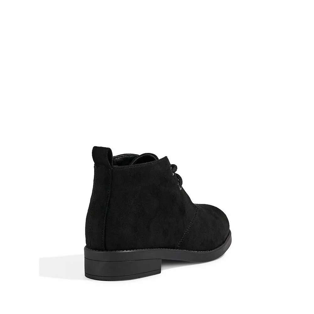 Kid's Flare Suede Ankle Boots