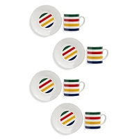 Multistripe 8-Piece Espresso Set