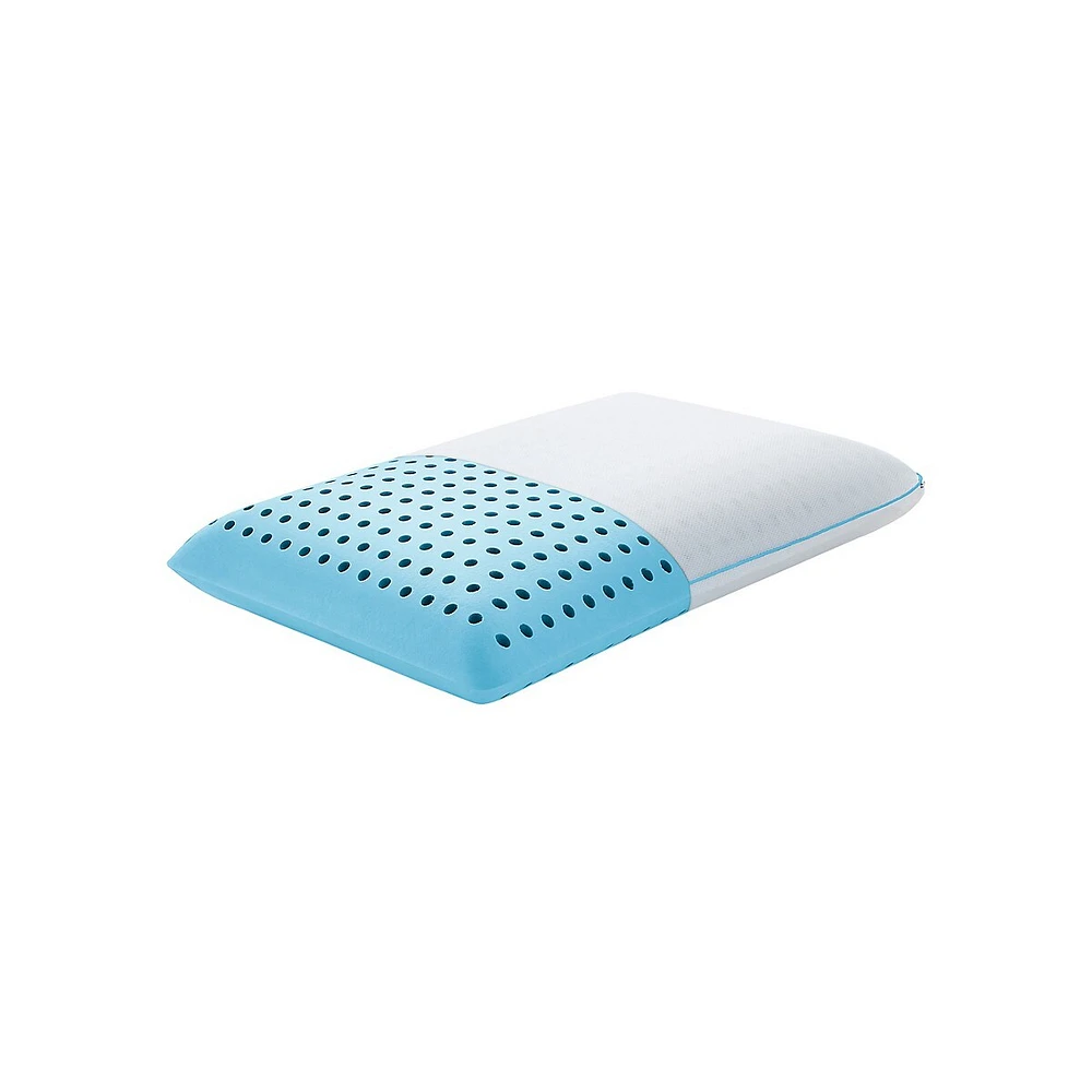 Cooling Gel-Infused Stomach Sleeper Memory Foam Pillow