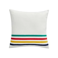 Multistripe Polar Fleece Cushion