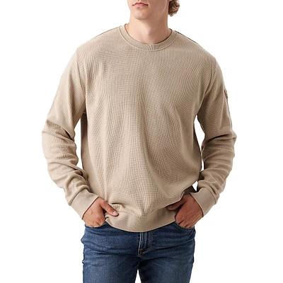 Triangle Rubio Waffle-Knit Sweatshirt