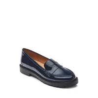 Women's Kacey Patent Leather Penny Loafers