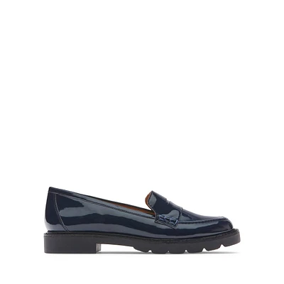 Women's Kacey Patent Leather Penny Loafers