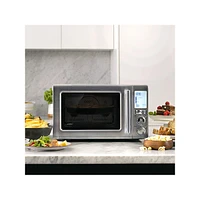 Four à micro-ondes et à convection 3-en-1 Combi Wave avec friteuse à air