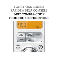Four à micro-ondes et à convection 3-en-1 Combi Wave avec friteuse à air