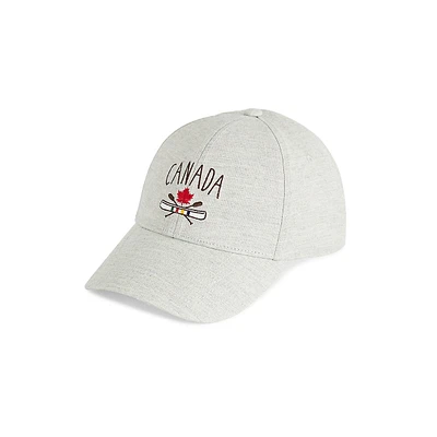 Canada Canoe Multistripe Baseball Cap