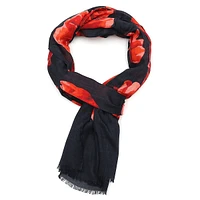 Charming Rose Oblong Scarf