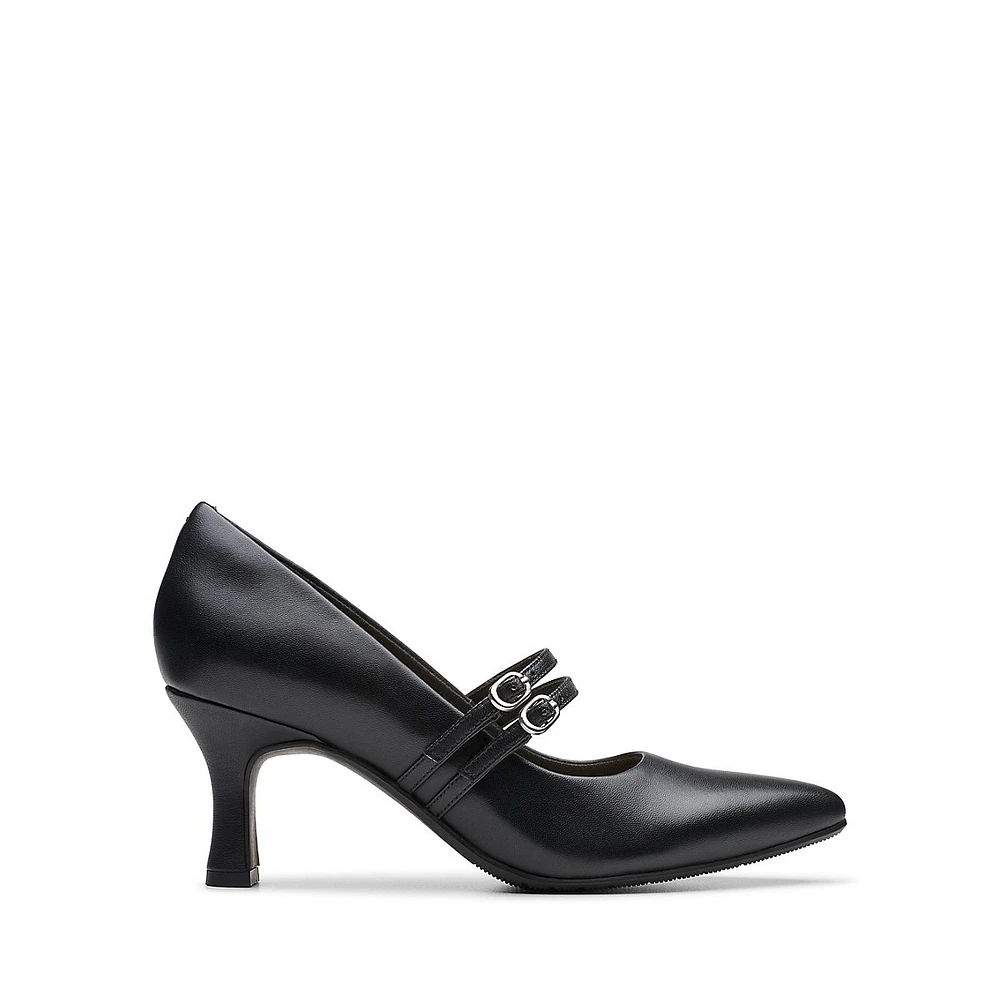 Kataleyna Joy Leather Strap Pumps