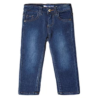 Jean skinny délavé moyen Core pour fille